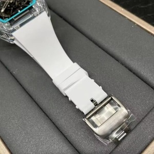 El Nuevo Reloj Deportivo Más Vendido 3501 con Caja Transparente de Cristal en Forma de Barril para Hombre, es un Reloj de Pulsera Mecánico Automático - Product Image 5