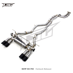 Système d'échappement Catback Valvetronic OE pour <span class=keywords><strong>BMW</strong></span> M3 M4 F80 F82 3.0T 2014-2019, tuyau d'échappement en acier inoxydable, silencieux d'échappement - Product Image 3