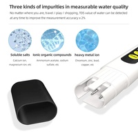TDS mètre testeur de qualité de l'eau étalonnage automatique 0-990ppm compteur d'eau de pureté pour piscines aquariums d'eau potable