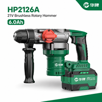 Marteau perforateur rotatif sans fil sans balais de marque, batterie au lithium rechargeable, outil électrique multifonctionnel de qualité industrielle