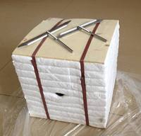 Módulo de Fibra Cerámica KERUI 1430 ℃   Módulo Plegable de Ahorro Energético para Revestimiento de Hornos, Instalación Rápida con Sistema de Anclaje
