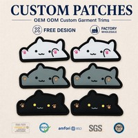 Écussons personnalisés sur mesure, badges logo, graphiques thermocollants, motifs irisés – Vente directe usine pour la décoration de vêtements de mode