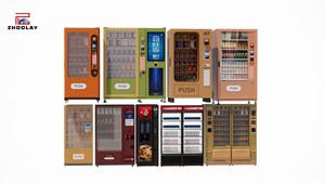 Cửa hàng siêu thị bán buôn thông minh máy bán hàng tự động với hệ thống quảng cáo HD hiển thị kỹ thuật số hoạt động bảo trì thấp chi phí - Product Image 6