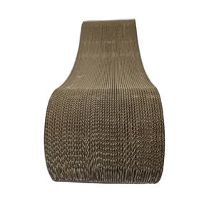 Produsen Ultimate <span class=keywords><strong>Cat</strong></span> Scratch <span class=keywords><strong>Lounge</strong></span> Modern dalam ruangan kucing Scratchers reversibel tahan lama kardus bergelombang - Product Image 3