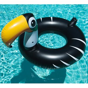 Inflatable Toucan Swimming Ring 150Cm PVC Adult Water Float Novelty Animal Shape Unisex <b>Pool</b> Float - Product Image 4
