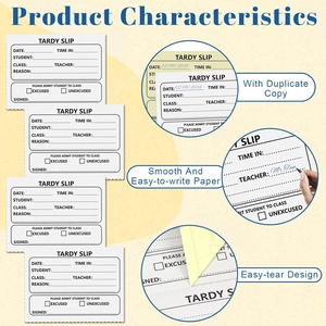 Thiết kế mới tùy chỉnh kích thước 2ply 3ply NCR giấy colorfast hóa đơn cuốn sách cho văn phòng làm việc - Product Image 3