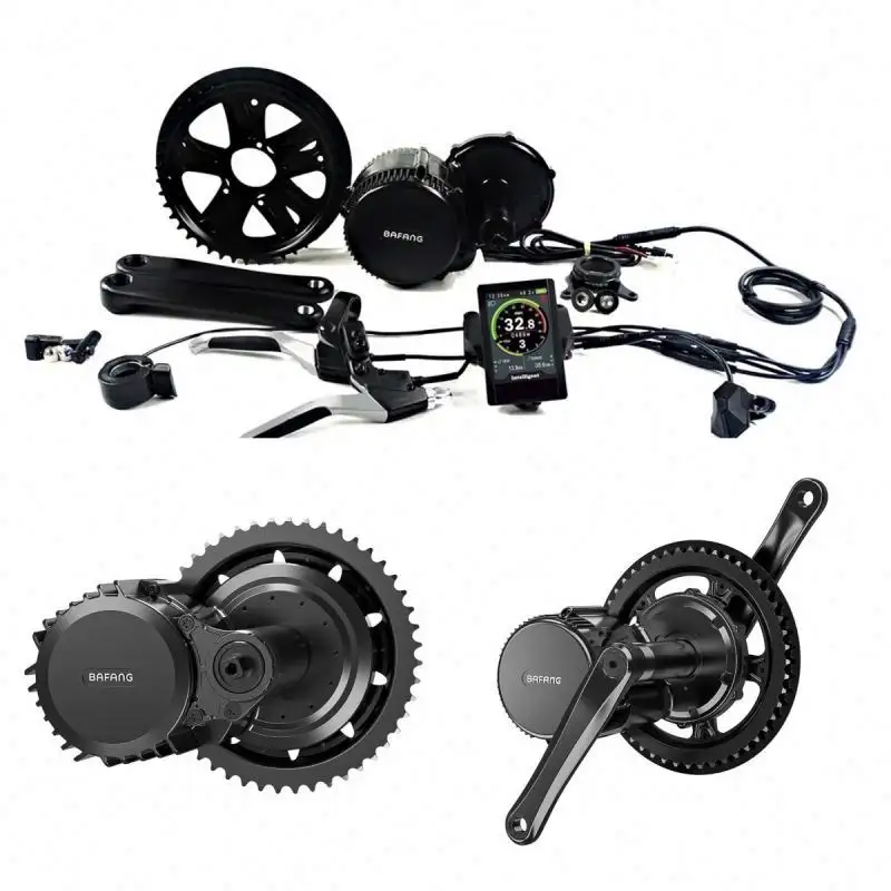 Ebike 1000W dengan Bafang M620 Sepeda Listrik Mid-Drive Kit Motor