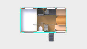 Caja personalizable de camión de expedición de 13 pies para autocaravana con Ángel de salida DIY por tierra, carretera, RV, Camping, vehículos recreativos - Product Image 6
