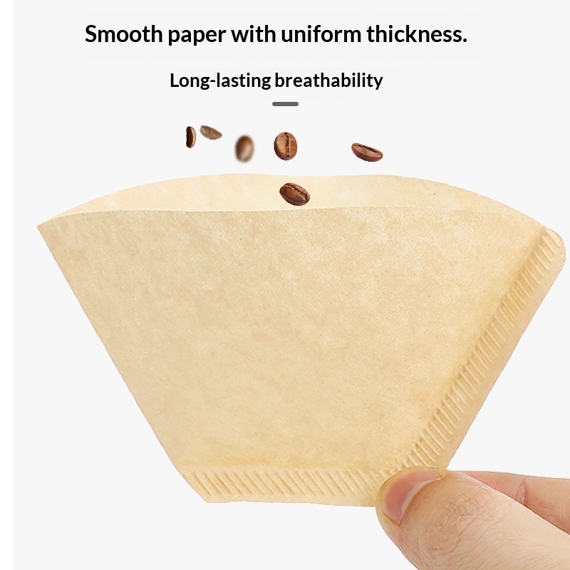 Fan Shaped Coffee Filter Paper for