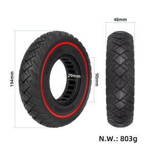 Neumático Sólido de Panal de Abeja Todoterreno 200x50 para Patinete Eléctrico Kugoo S1 C3 S3 <span class=keywords><strong>Pro</strong></span> <span class=keywords><strong>Speedway</strong></span> <span class=keywords><strong>Mini</strong></span> <span class=keywords><strong>4</strong></span> <span class=keywords><strong>Pro</strong></span>, Llanta sin Cámara de 8 Pulgadas - Product Image 2