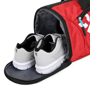 Bas quantité minimale de commande personnalisé Gym sport Fitness exercice sac à bandoulière <span class=keywords><strong>pas</strong></span> <span class=keywords><strong>cher</strong></span> en Nylon sec et humide séparation Yoga sac étanche <span class=keywords><strong>voyage</strong></span> sac polochon - Product Image 2