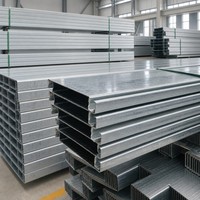 Matériaux de construction métalliques 250x40 3,0 mm, plaque de plancher en acier non coulé de qualité industrielle pour la construction de grands envergures