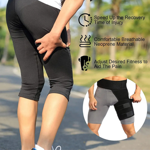 Nuevo Soporte de Compresión para el Muslo para Alivio del Dolor del Nervio Ciático, Cinturón Protector para Articulaciones de Cadera y Artritis, Envoltura para Ingle y Calentador de Piernas - Product Image 5