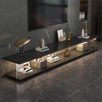 Meuble TV moderne noir et ensemble de table basse unité murale de luxe meuble TV Design moderne maison chambre hôtel centre commercial meubles