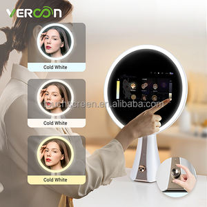 Smart Light Up Make-up Kosmetik spiegel LED-Licht Kosmetik salon Beauty Store Wifi Bluetooth Musikvideo Play Skin Testing - Product Image 2