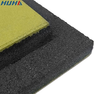 HUHA-Baldosas de goma recicladas, resistentes a vibraciones, resistentes a la intemperie, <span class=keywords><strong>para</strong></span> parque infantil - Product Image 4
