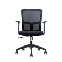 Chaises de bureau bon marché Chine Chaise de personnel ergonomique en maille tournante