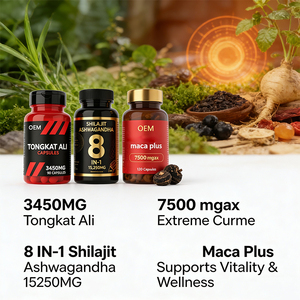 Capsule Energizzanti Maschili Maca <span class=keywords><strong>Tongkat</strong></span> <span class=keywords><strong>Ali</strong></span> Xilaizhi per Adulti, 90 Capsule - Product Image 3
