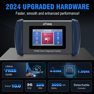 XTOOL InPlus IP508S OBD2 Lector de código Escáner 5 Herramientas de diagnóstico del sistema con 15 reajustes Actualización gratuita para automóviles PK CRP123 y <span class=keywords><strong>CRP129E</strong></span> - Product Image 3