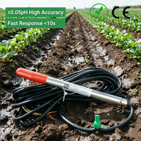 Capteur de pH du sol industriel Coda CDT-17B, pH-mètre, précision 0,05pH, IP68, 4-20mA, RS485, agriculture intelligente, IoT, OEM personnalisé