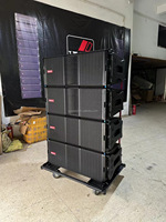 LA-6 Dual 12 pulgadas Sistema de sonido profesional para DJ 800W Activo y pasivo Line Array Speaker Equitment