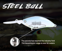 MISTER LURE 19g Leurres durs en plastique personnalisés, flottants, type Wobbler, Jerkbait, Crankbait à longue lèvre, pour pêche en eau profonde