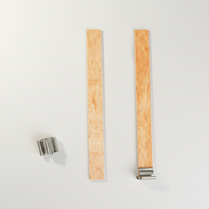Mèche en <span class=keywords><strong>bois</strong></span> pour la fabrication de bougies, flamme naturelle crépitante, combustion propre, <span class=keywords><strong>bois</strong></span> plat, fournitures artisanales, vente en gros - Product Image 1