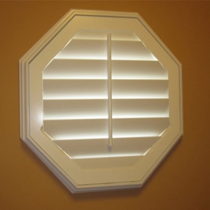 Bán tốt nhất kích thước tùy chỉnh trồng cửa chớp <span class=keywords><strong>Octagon</strong></span> cửa sổ cửa chớp - Product Image 2