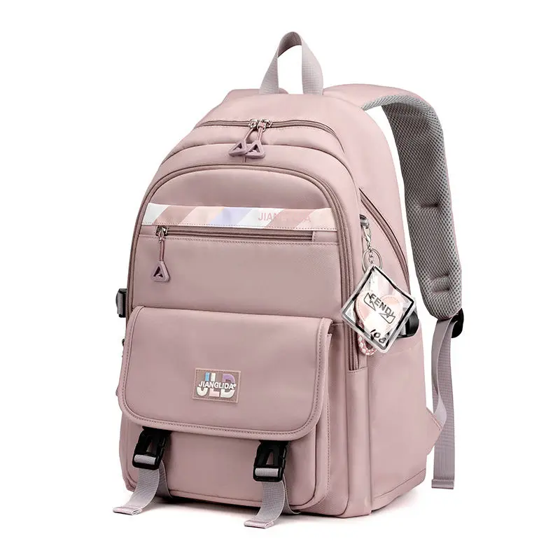Wholesale Children Backpack School Multicolor Backpack Bag Cartoon Packing Polyester Primary Students 1-3-6 Grade Kids Unisex