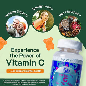 Vente chaude Vitamine C Gommes Santé Digestive Gummies Bonbons Biotine Collagène Gummies Suppléments - Product Image 3