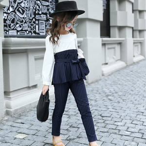 Ensemble de 2 pièces pour filles de 3 à 6 ans, mode coréenne, vêtements pour enfants pas chers, Chine - Product Image 3