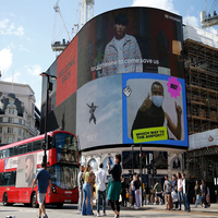 Panneau d'affichage LED IP66 étanche P8 écran de visualisation Led extérieur publicité fixe panneau Led double face écran de visualisation extérieur