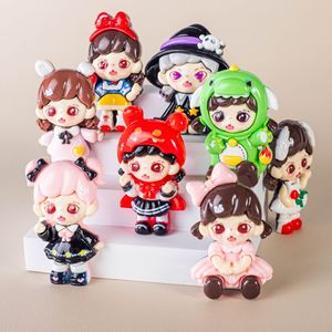 Nuevo lindo dibujos animados Rascal tarjeta grande hecho a mano DIY crema pegamento joyería refrigerador pegatinas llavero resina juguetes bolsas ciegas - Product Image 3
