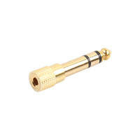 Adaptateur de câble audio mâle-femelle 3,5 mm 6,35 mm, prise jack 6,5 mm, convertisseur stéréo AUX, amplificateur, neuf, en cuivre