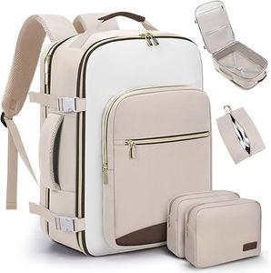 Zaino da Viaggio Leggero da 40L per Uomo e Donna, Espandibile, Resistente all'Acqua, con Scomparto per Laptop, Approvato per Voli - Product Image 5