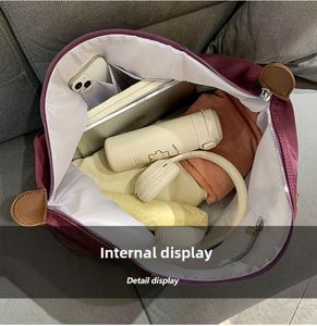 Bolsa de Viaje Casual para Salidas Cortas, Transporte Diario de Bebés al Aire Libre, Bolsa de Cosméticos de Gran Capacidad - Product Image 2