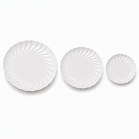 Assiette en mélamine sur mesure, couleur personnalisée, qualité certifiée alimentaire, vente en gros d'usine, exportation pour la restauration