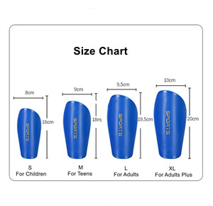 <span class=keywords><strong>Parastinchi</strong></span> Professionali da <span class=keywords><strong>Calcio</strong></span> con Maniche e Calze, Set 3-in-1, Leggeri, per Bambini, Adolescenti e Adulti - Product Image 2