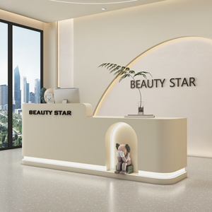 Salón de belleza Cajero Tienda de ropa Bar dental Clase de entrenamiento de baile artístico Empresa Recepción Mesa de recepción Mesa de escritorio - Product Image 1