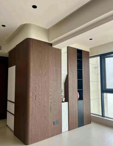 Contreplaqué <span class=keywords><strong>d</strong></span>'armoire en <span class=keywords><strong>orme</strong></span> de qualité supérieure de 18mm-Panneau multicouche avec grain de bois naturel pour armoires personnalisées Contreplaqué OEM Taille personnalisée - Product Image 5