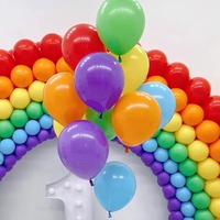 Ballons en latex colorés de 12 pouces, décorations de fête d'anniversaire pour enfants, décorations de mariage, fournitures de fête, ballons en latex de couleurs mélangées, jouets