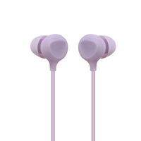 Écouteurs filaires JEB026, écouteurs intra-auriculaires noirs et blancs avec micro-casque et micro de 1,2 m pour la musique