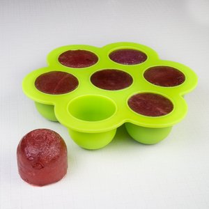 BHD 7 porzioni 2.5oz Pop-Out BPA Free Silicone Baby <span class=keywords><strong>latte</strong></span> materno <span class=keywords><strong>e</strong></span> contenitore per alimenti vassoio congelatore con coperchio rigido a Clip - Product Image 6