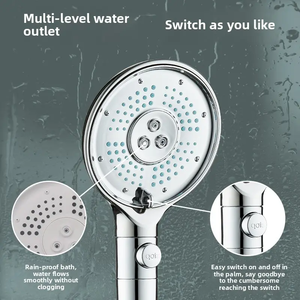 Fonte di fabbrica doccia, <span class=keywords><strong>a</strong></span> buon mercato pratico e conveniente doccia, <span class=keywords><strong>risparmio</strong></span> <span class=keywords><strong>idrico</strong></span> soffione bagno rubinetto del rubinetto - Product Image 3