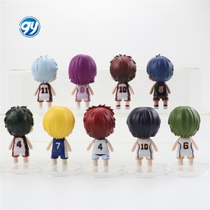 ฟิกเกอร์ 9 ชิ้น/ชุด น่ารักจากอนิเมะบาสเกตบอลคุโรโกะ ของเล่นแอคชั่น คุโรโกะ เท็ตสึยะ คากามิ ไทกะ ฮิวงะ จุนเปย์ ตุ๊กตาสำหรับเด็ก - Product Image 2