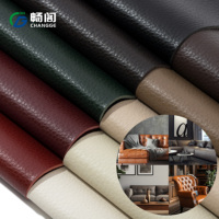 Tissu en cuir PU polyuréthane OEM anti-déformation, durable et résistant à l'usure pour la tapisserie de canapé, de siège de voiture et de meubles