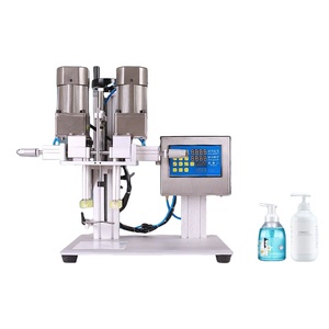 Desktop Round Plastic Screw <b>Bottle</b> With Aluminum Cap Sealing Function Can <b>Small</b> <b>Bottle</b> Capping Machine - Product Image 2