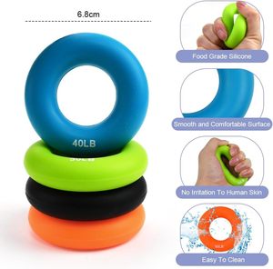 Libenli, venta al por mayor, 5 niveles para aliviar el <span class=keywords><strong>dolor</strong></span> de muñeca, agarre para el <span class=keywords><strong>antebrazo</strong></span>, entrenamiento, camilla para dedos, fortalecedor de agarre de mano - Product Image 6