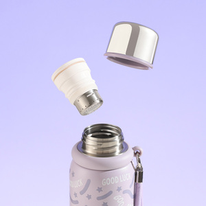 PINKAH 650ML étanche en acier inoxydable isolé sous vide bouteille thermique <span class=keywords><strong>bouchon</strong></span> intérieur 24-36hr isolation thermique sans BPA Portable - Product Image 2