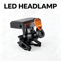 Dental Headlamp Magnifier LED Wireless Wired Clip Headlamp with Rechargeable Power for Oral Surgery